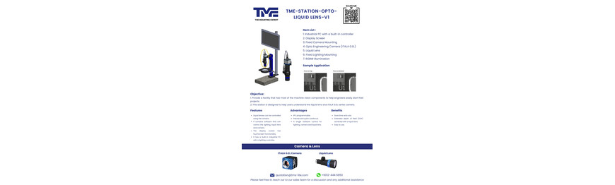 TME-STATION-OPTO-LIQUID LENS-V1